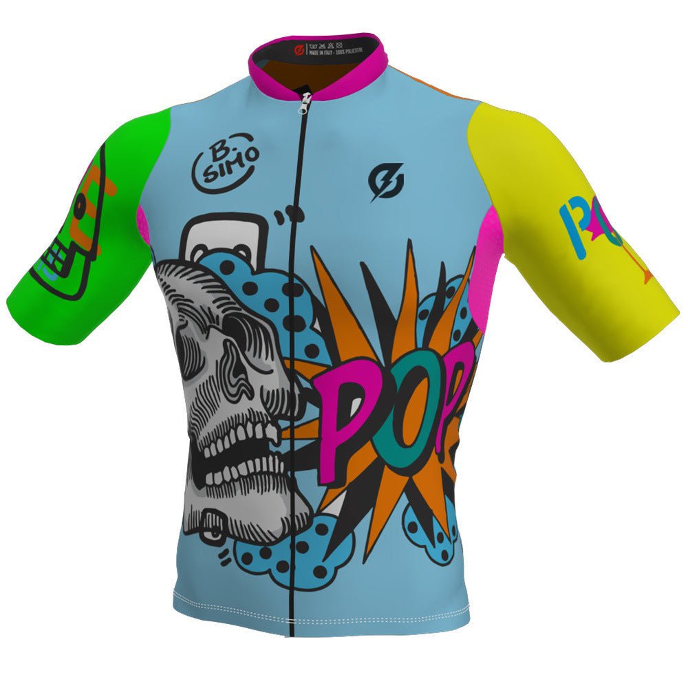 IM original personality color skull high quality riding clothes - infinite motion
